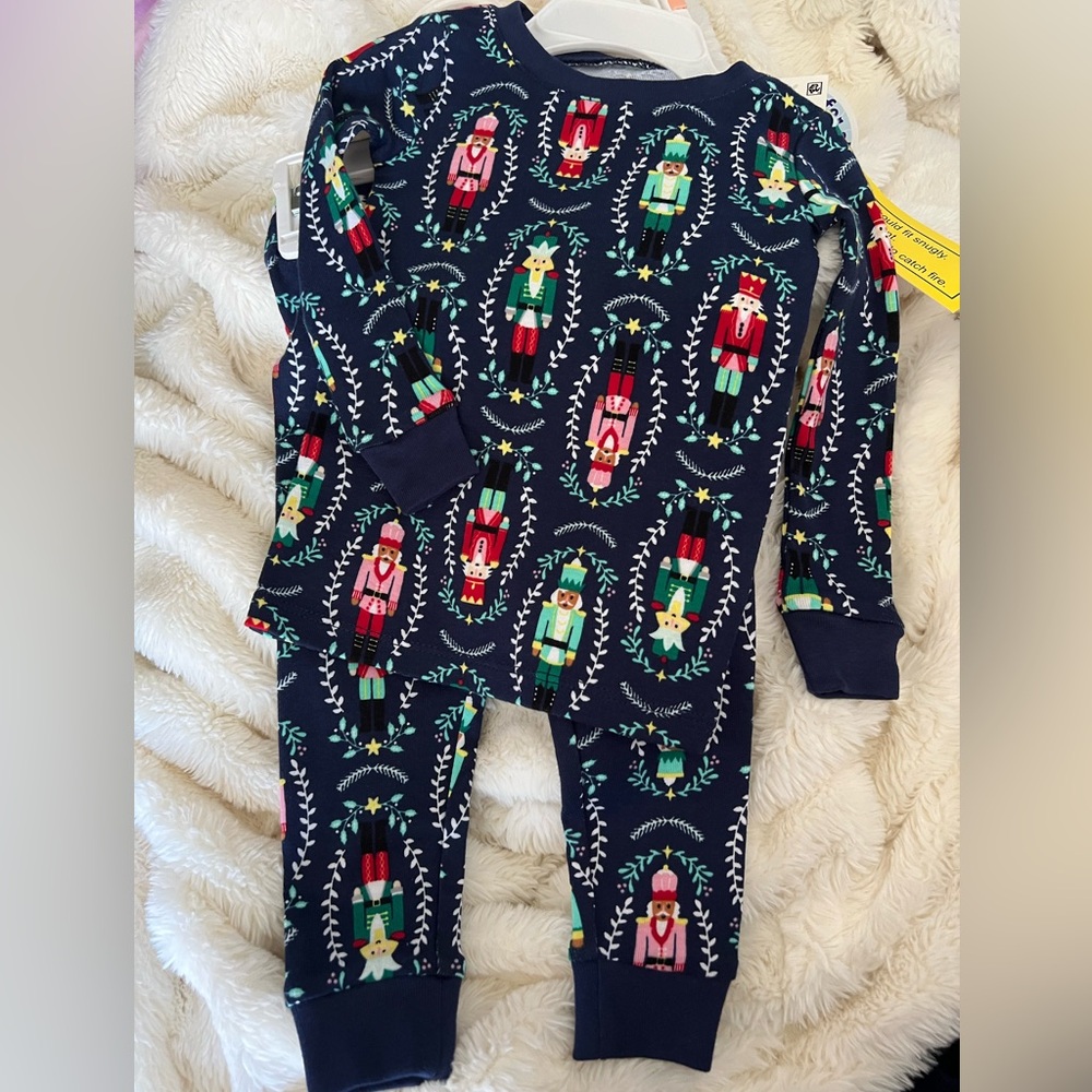 New~ Holiday Nutcracker PJ set~12 months